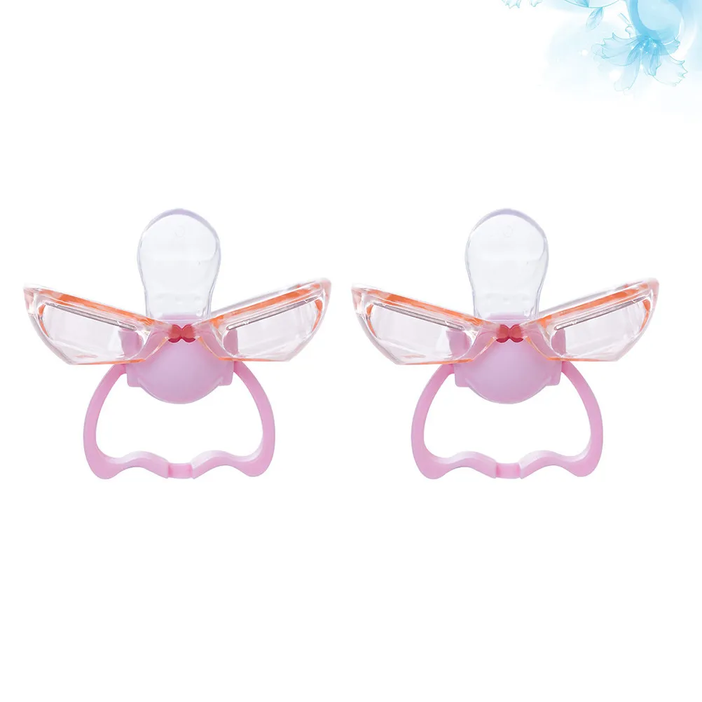 

2 шт. силиконовых пустышек для младенцев – безопасные для пищевых продуктов, легко моющиеся, успокаивающие соски-пустышки для младенцев