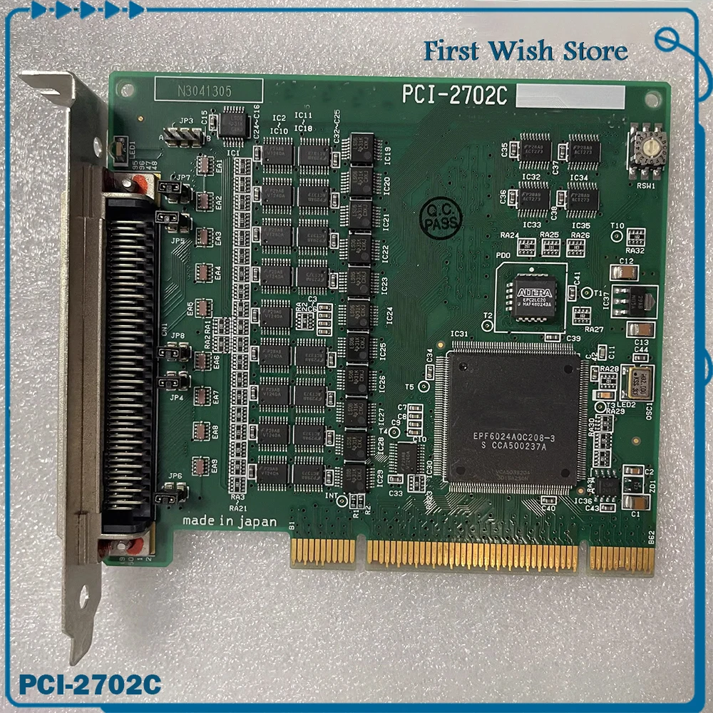 For INTERFACE data acquisition card PCI-2702C