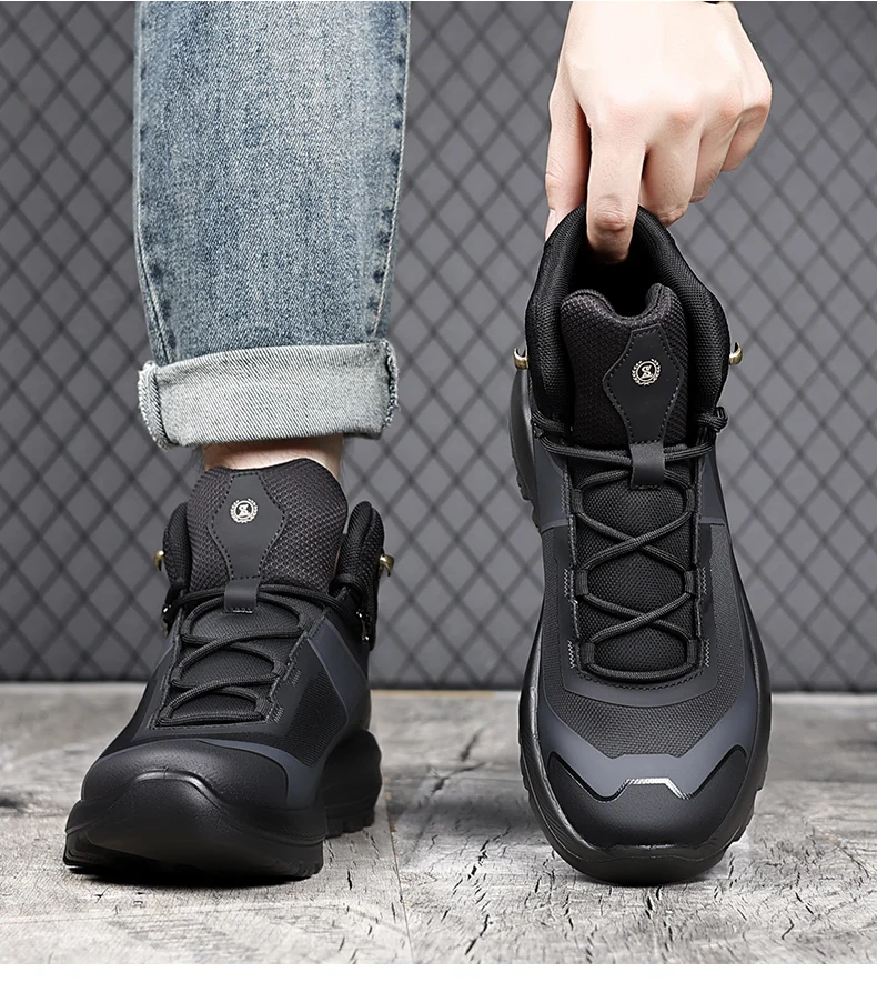 

Comfortable Anti-Slip Hiking Boots Unisex Comfortable and Versatile Durable Mountaineering and Rock Climbing Footwear