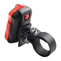 Bicycle Rear Lamp LED Night Safety Flashing Tail Light Waterproof Taillight For Mountain Bike Cycling Modified Accessories