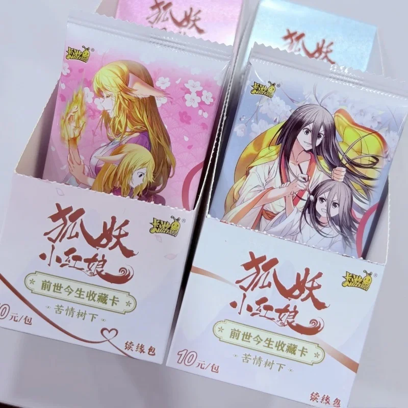 

Genuine Fox Spirit Matchmaker Past And Present Lives Collect Cards Continued Fate Package Card Game Bitter Love Tree Red Se Card