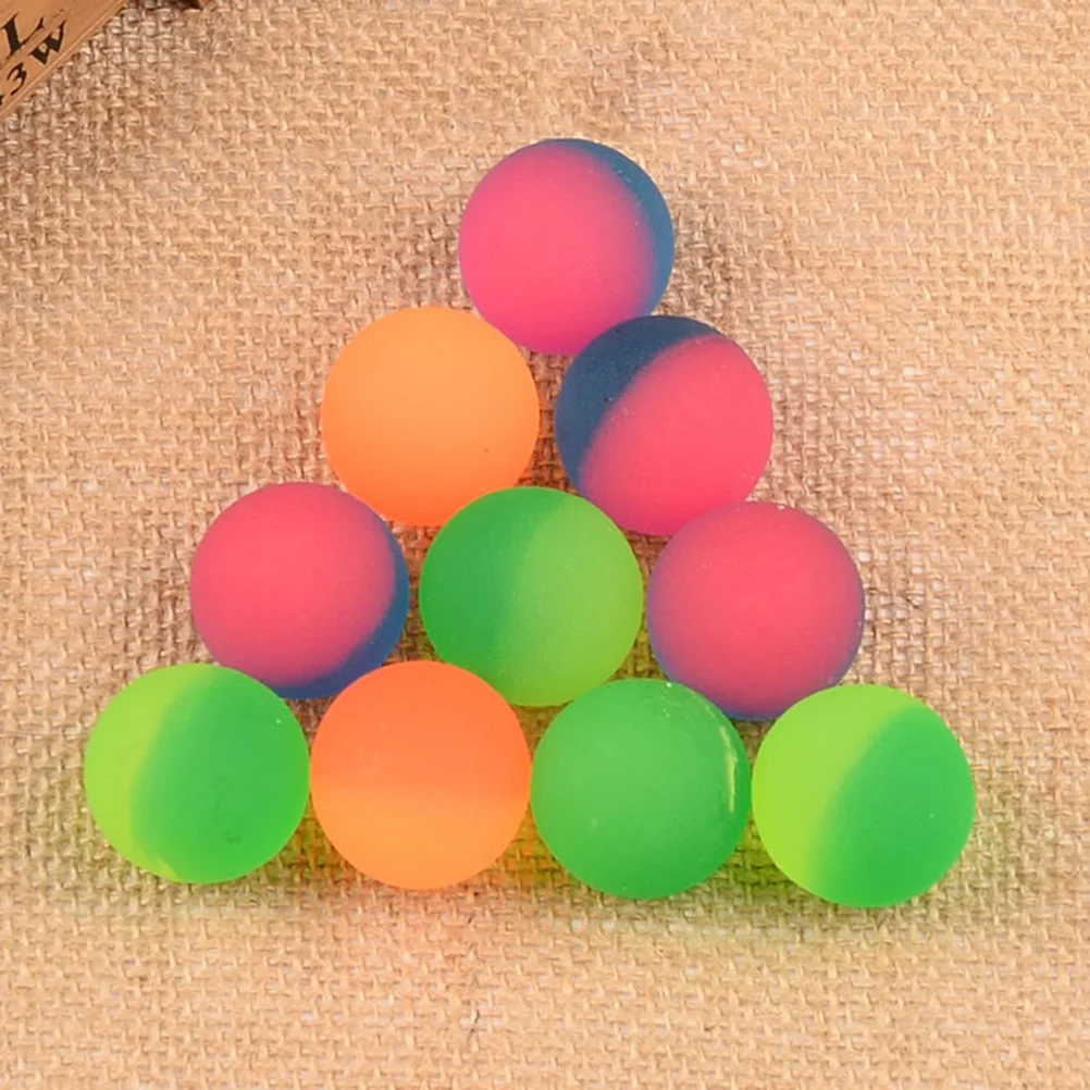 24 stuks 32 mm stuiterbal premium elastisch springen voor kinderen hoge stuiter lichtgewicht drijvend water spelen buitenactiviteit kunststof