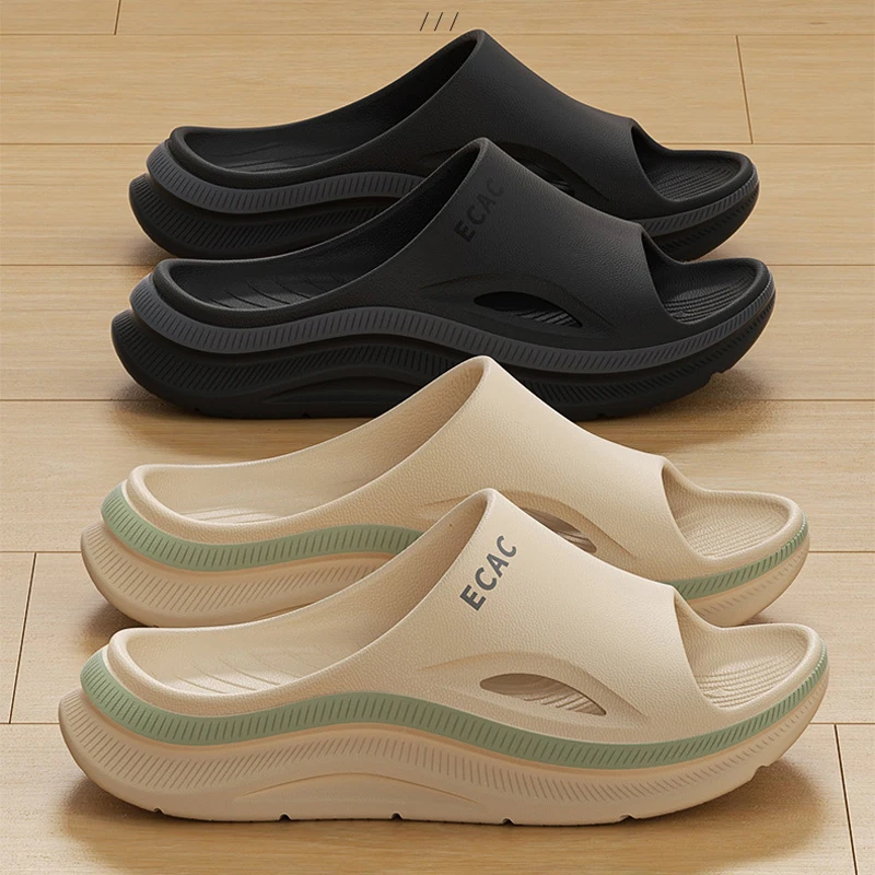 

House Slipper Woman Platform Cloud Summer Sandal Men Flip Flops Beach Non Slip Home Sport Shoes Rubber Sneaker Female Male Thick