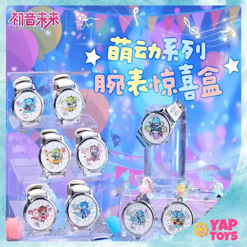 

Original TOP TOY Hatsune Miku Mystery Box Crazy Series Blind Box Anime Watch Trendy Watch Cartoon Peripherals Figure Cute Gift