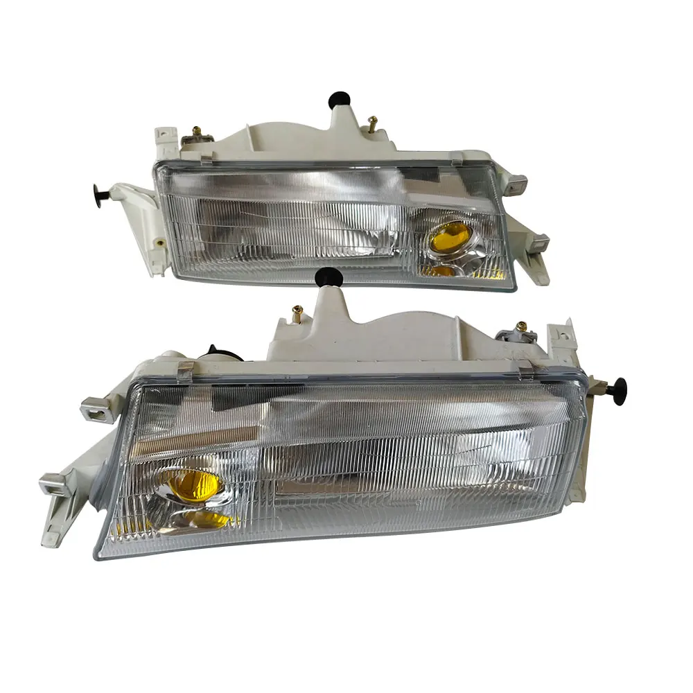 A Pair Car Headlamp For Toyota Mark II GX80 JZX81 LX80 YX80 1990