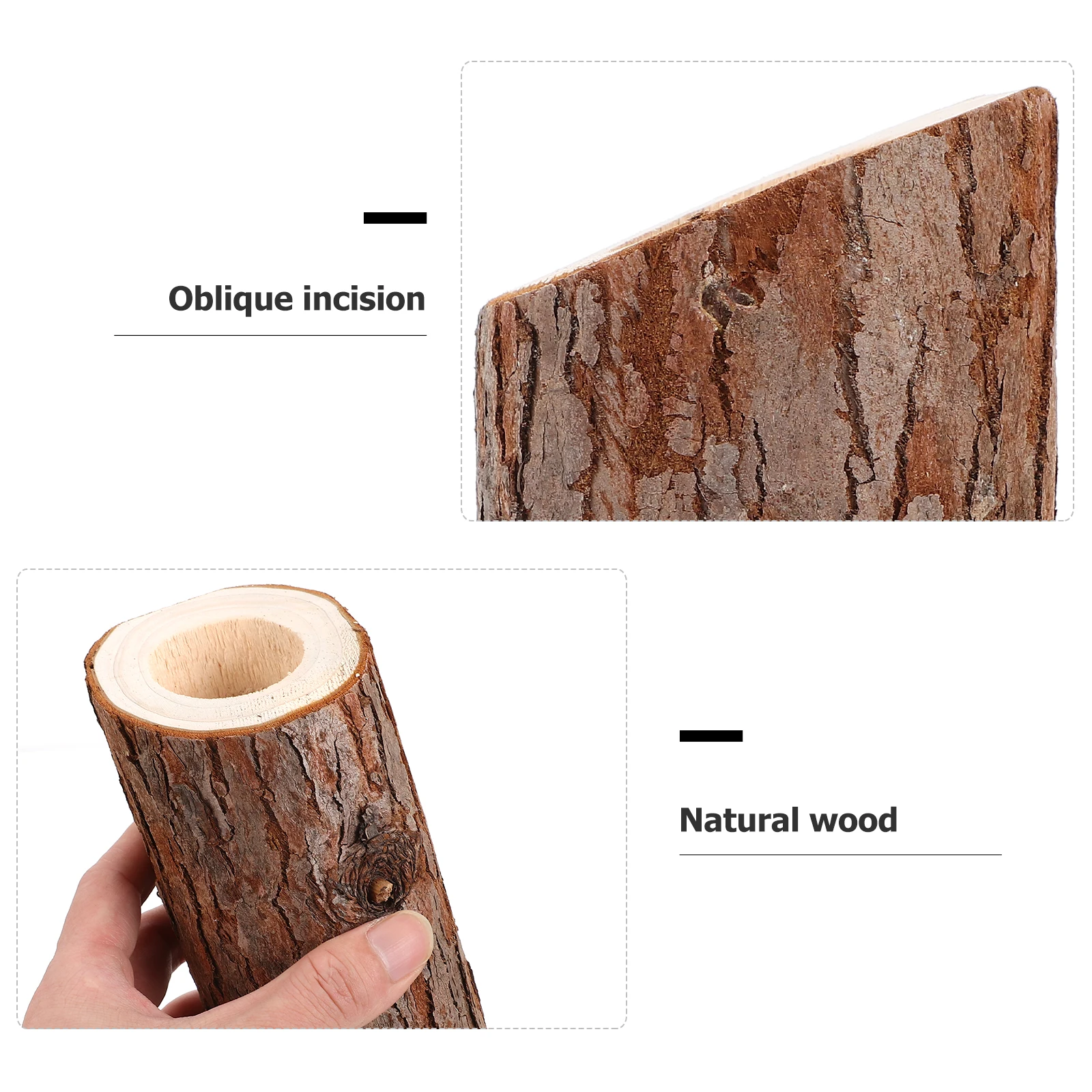

Wooden C leholder Vintage Slanted Holder Simple Romantic Design Stylish Wedding Party Proposal Ceremony Date C Dinner