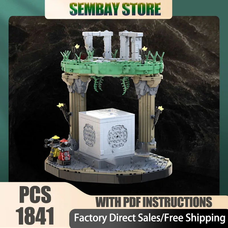 Modular City Building Moc Building Bricks Modular Opens-Doctor Who Diorama Technology Blocks Christmas DIY Toy Construction Gift