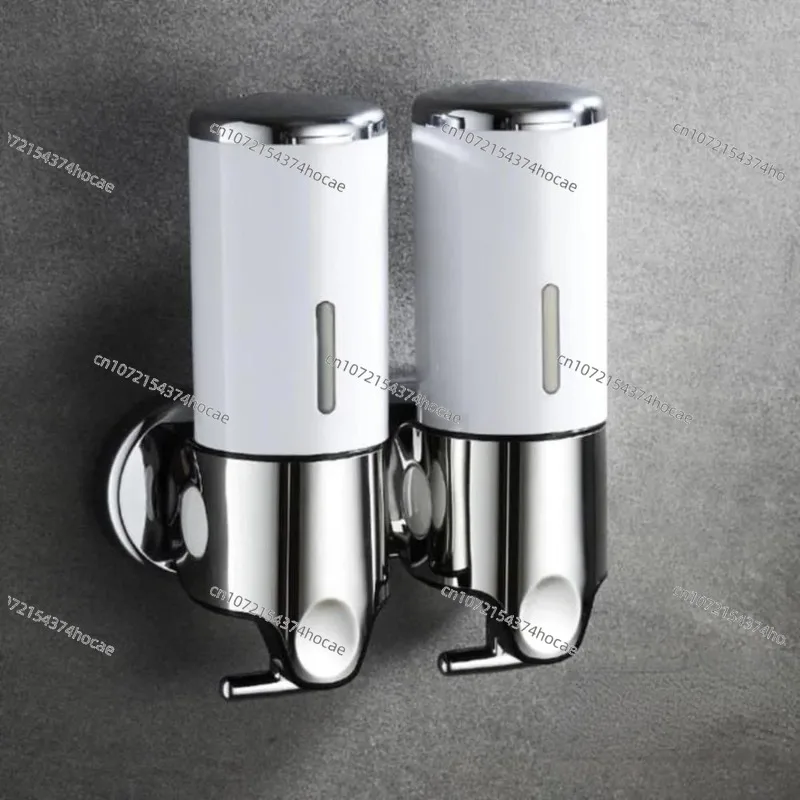 Wall mounted shower set - stainless steel hand sanitizer shower, 3-bedroom shampoo dispenser
