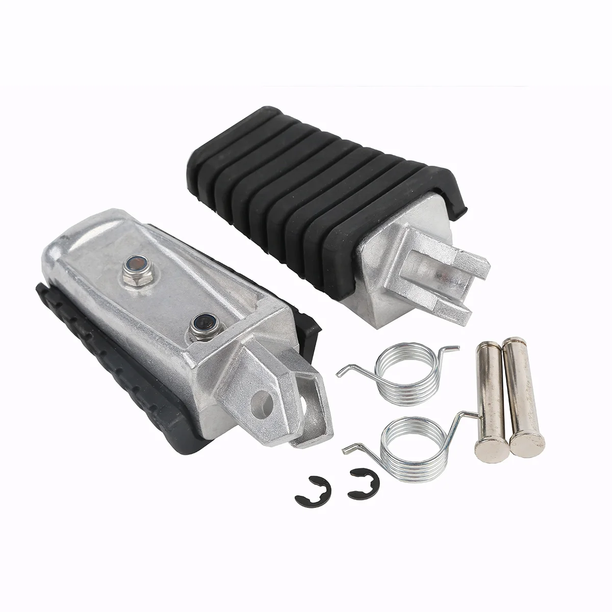 Front Footrest Foot Pegs For Yamaha V-STAR XVS 650 400 XV400 VJ700 XJ700S XV700 XV750 XV535 VMX1200 Maxim V-Max Virago All Years