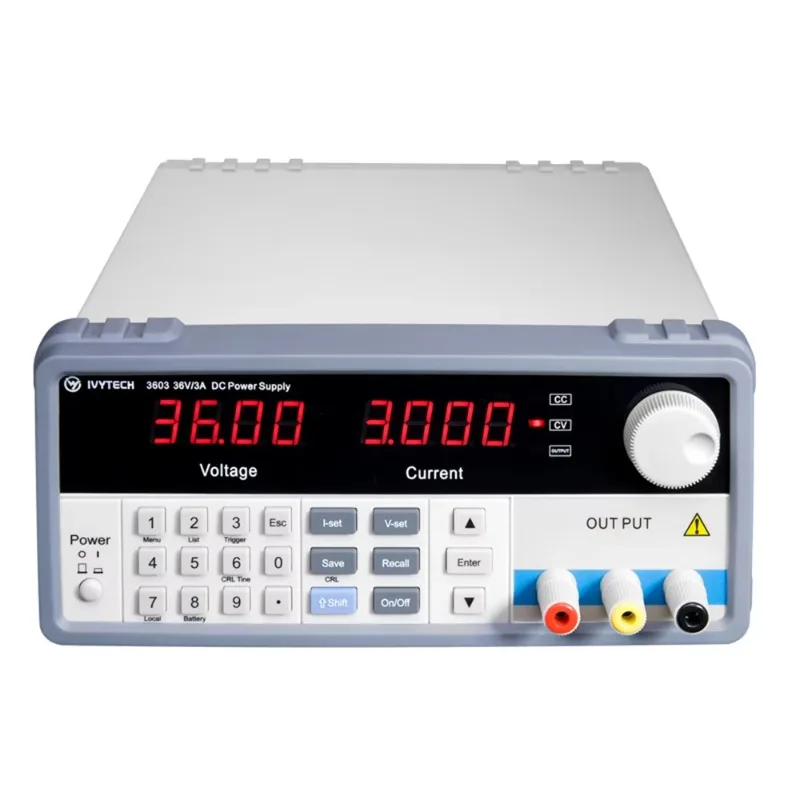 

IV3603 36V 3A Linear Programmable DC Regulated Power Supply Digital Adjustable Power RS232 Port