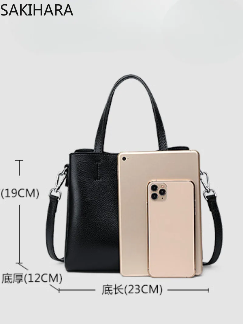 Purses and Handbags New Arrive Large Capacity Solid Color Simple Fashion Vintage PU Leather Temperament Femme Bolsas De Mujer