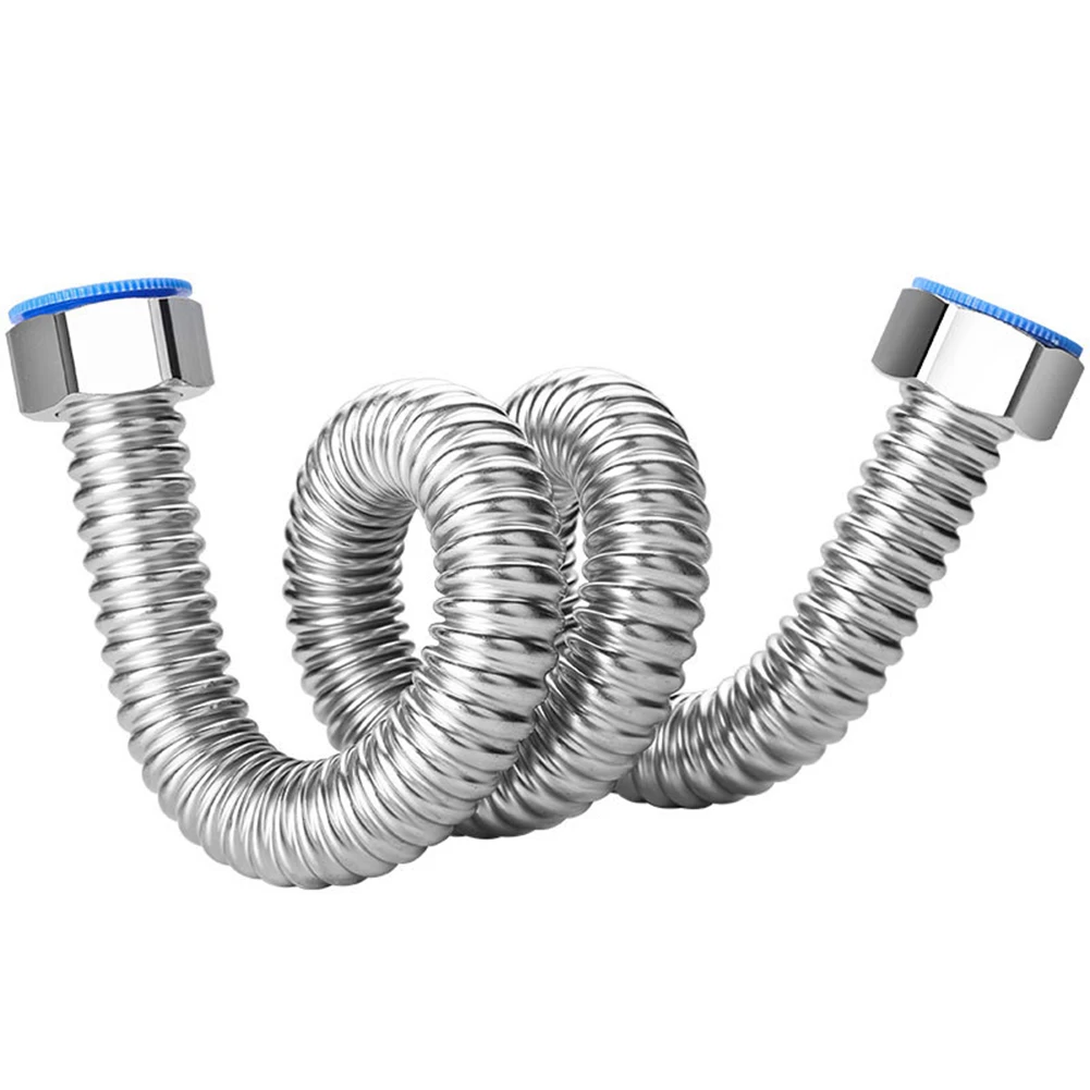 Tubo di aspirazione acqua da 3/4 pollici 1 M -20 ° C-200 ° Tubo di collegamento galvanico C per scaldabagni a gas Elementi di fissaggio per caldaie a parete