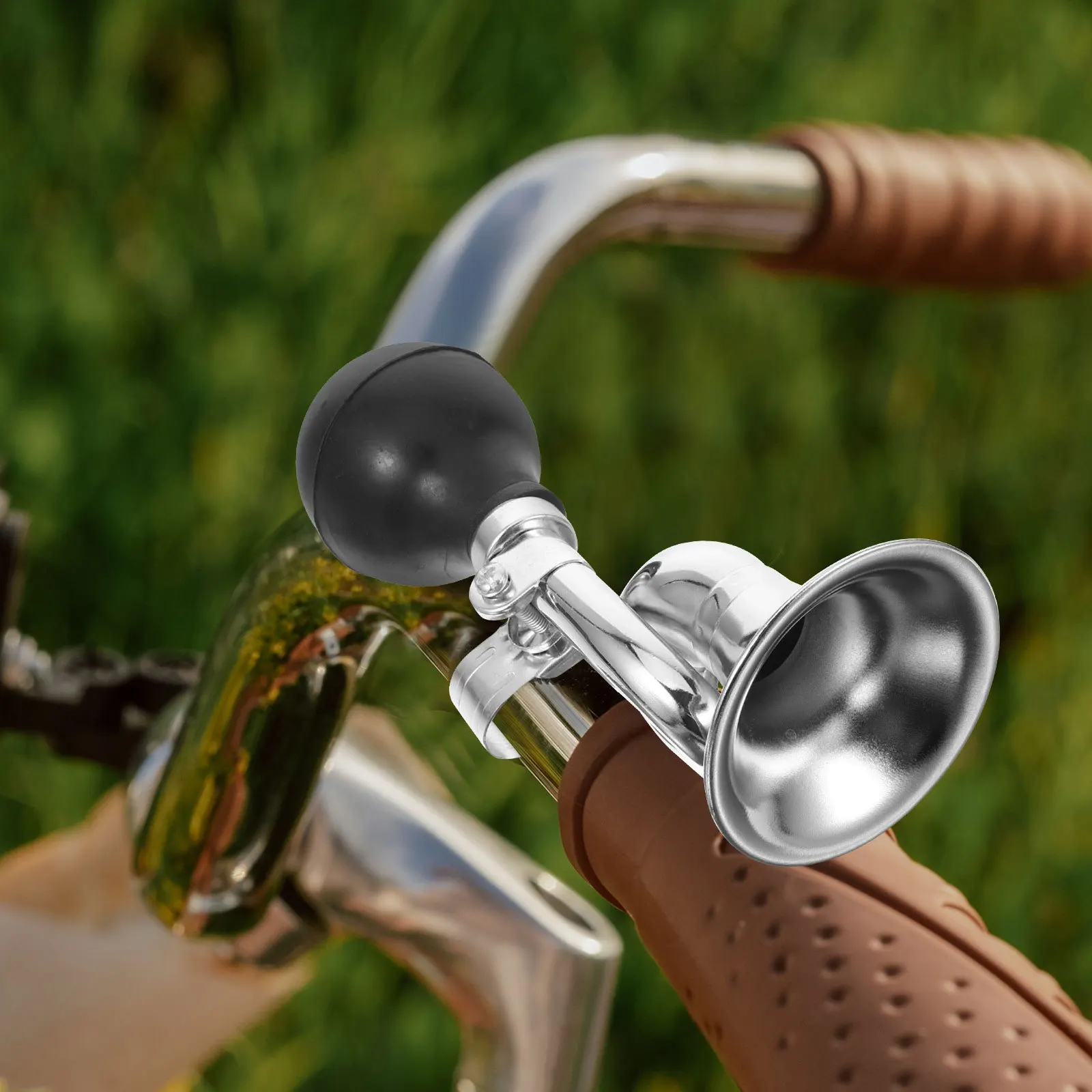 Retro Clown For Bicycle Loud Horn Handlebar Mount Safety Cycling Accessory Outdoor Ride Durable Portable