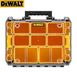 DEWALT T-STAK Watersealed Organiser DS100 IP54 Tapa Transparent Portable Storage Tools DWST82968-1 Accessories Parts Box