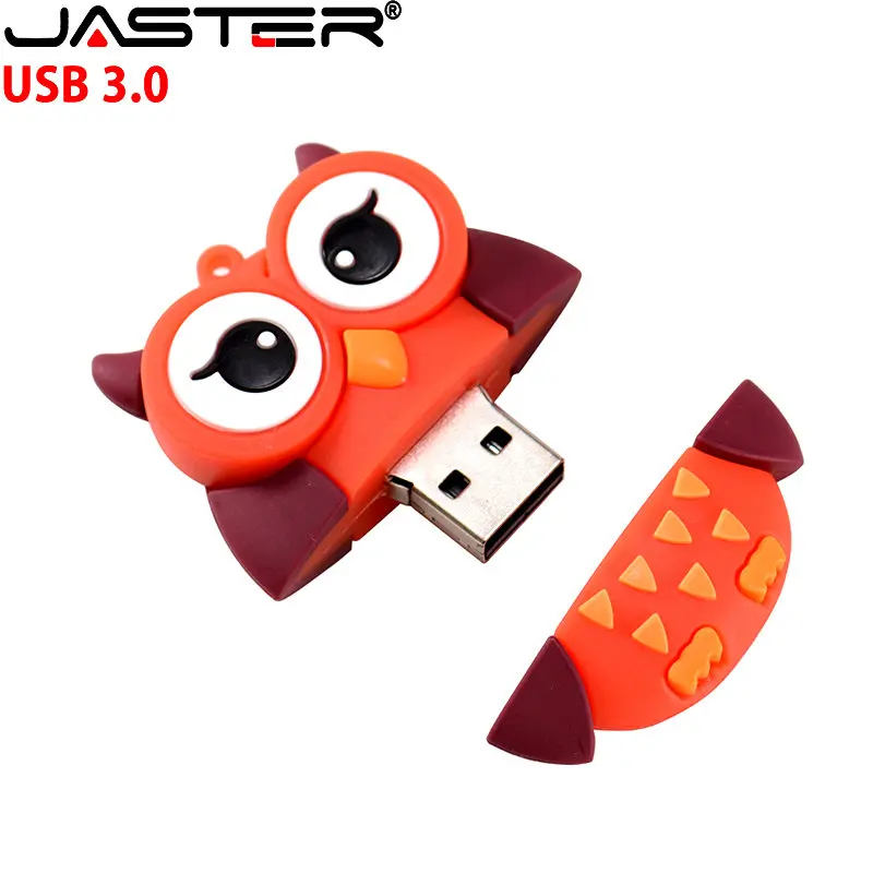 かわいい漫画のペンドライブ,3.0 GB,8GB,16GB,32GB,64GBのメモリスティック,ペンギン,猫,カエル,フラッシュドライブ