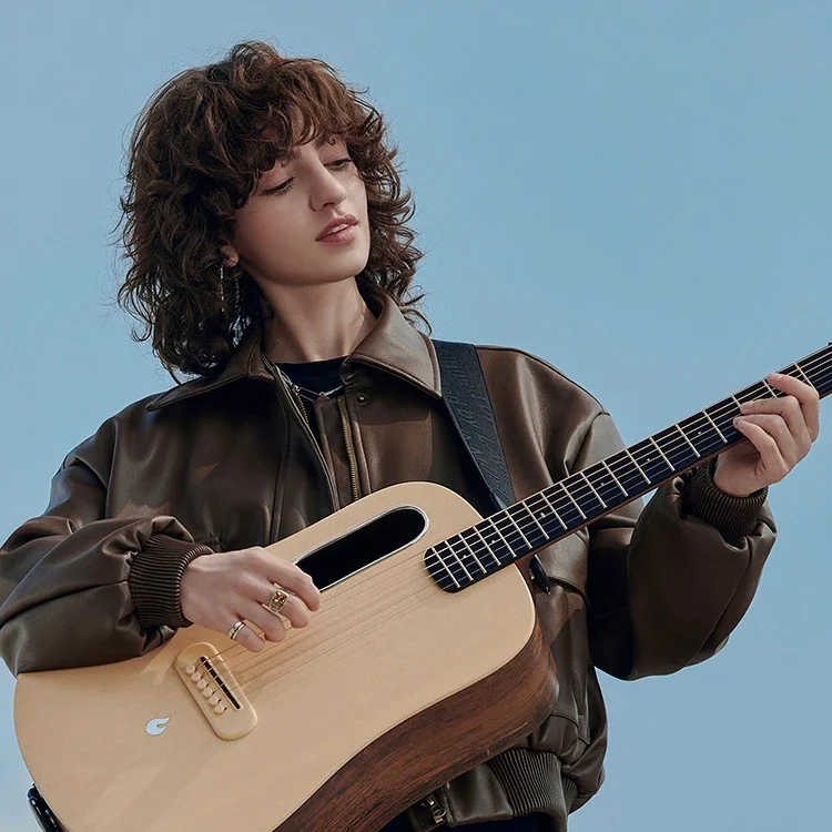 

Акустическая гитара LAVA ME4 36 дюймов из ели с тюнером, функцией записи и метрономом; Оригинальная бас-гитара LAVA ME 4 из ели 38 дюймов