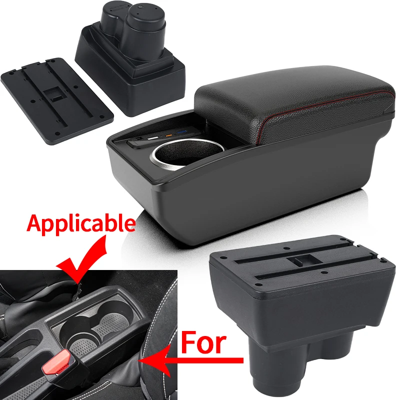 For Renault Duster Dacia Duster 2019-2024 car interior upgrade raised armrest center console storage box car modification parts