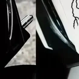 1PC Crack Lightning Creative Motorcycle Sticker for DIY Motorbike Front Fairing Fuel Tank Helmet Vinyl Decals Scooter Decoration