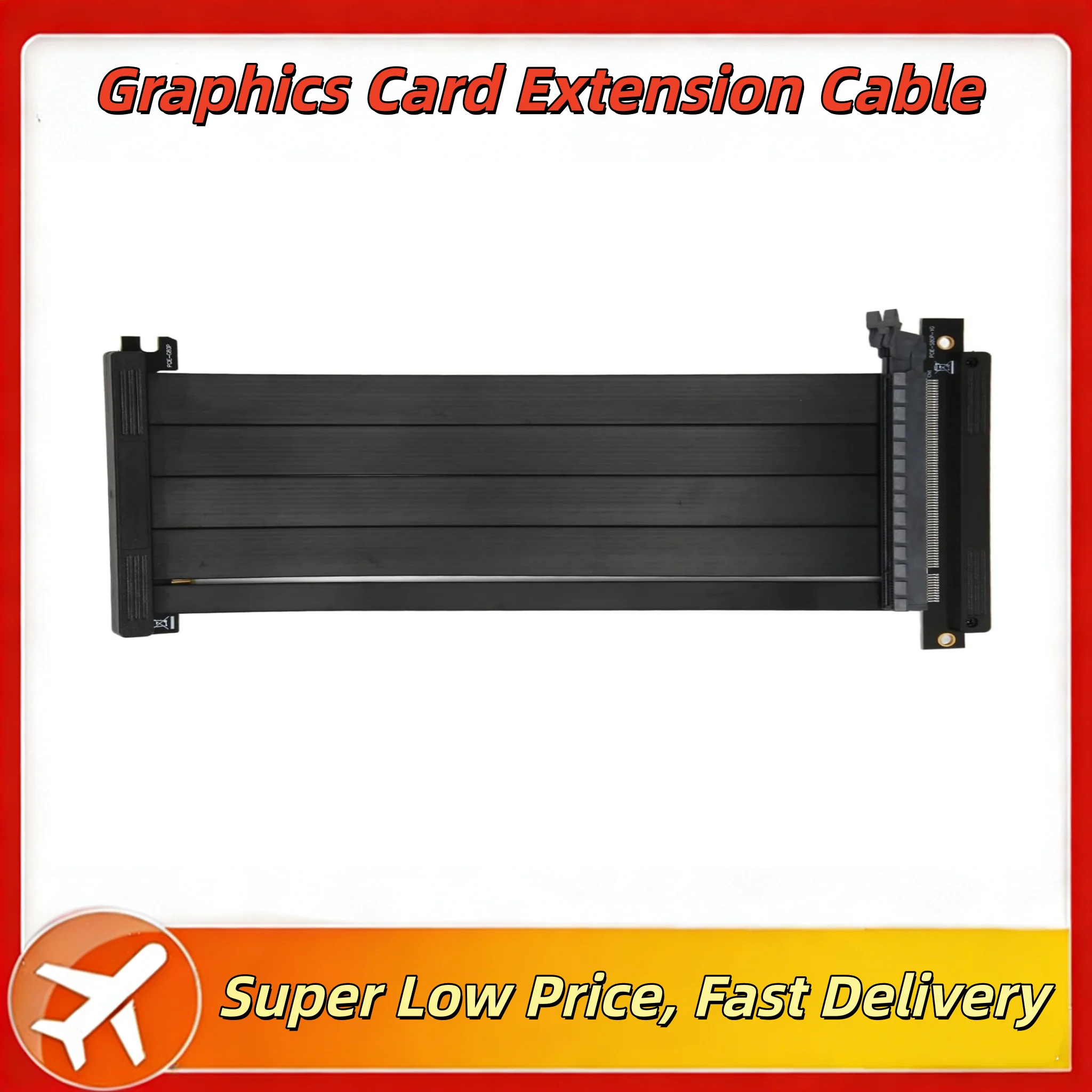 

PCIE 3.0 X16 Extension Cable PCI Graphics Card PCl-E X16 Riser Extension Cord 3.0 PCl-Express GPU Extension Cable