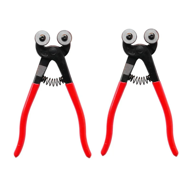 

ABYO 2 шт. ручной резак для плитки, резак для мозаичных колес, плоскогубцы для обрезки настенной плитки