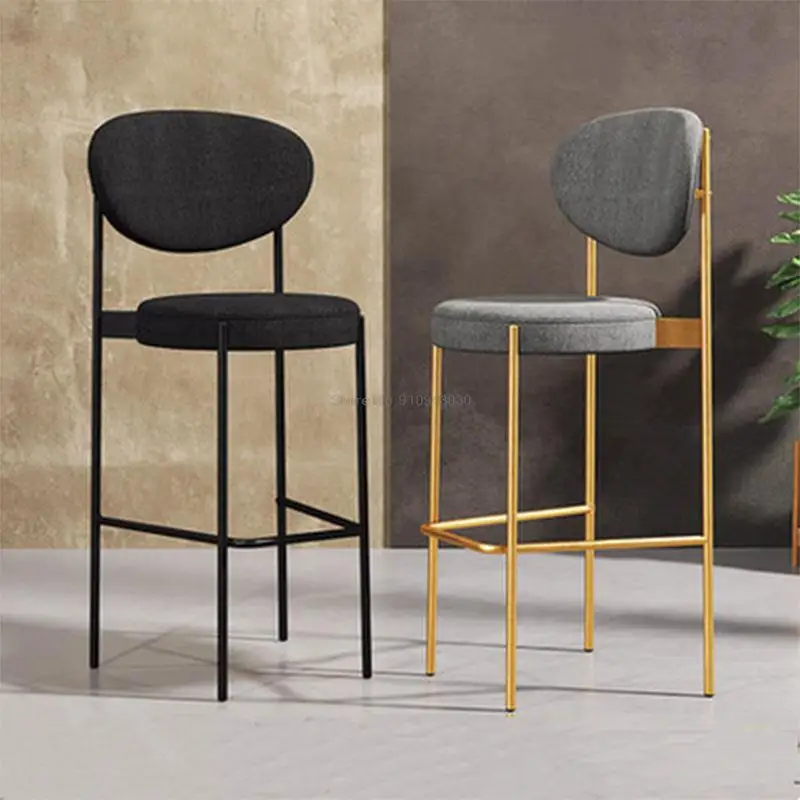 

Bar Chair Bar Chair Front Desk Chair Home Bar Stool High Stool Comfortable Modern Minimalist Bar Stool Bar Stool Bar Stool