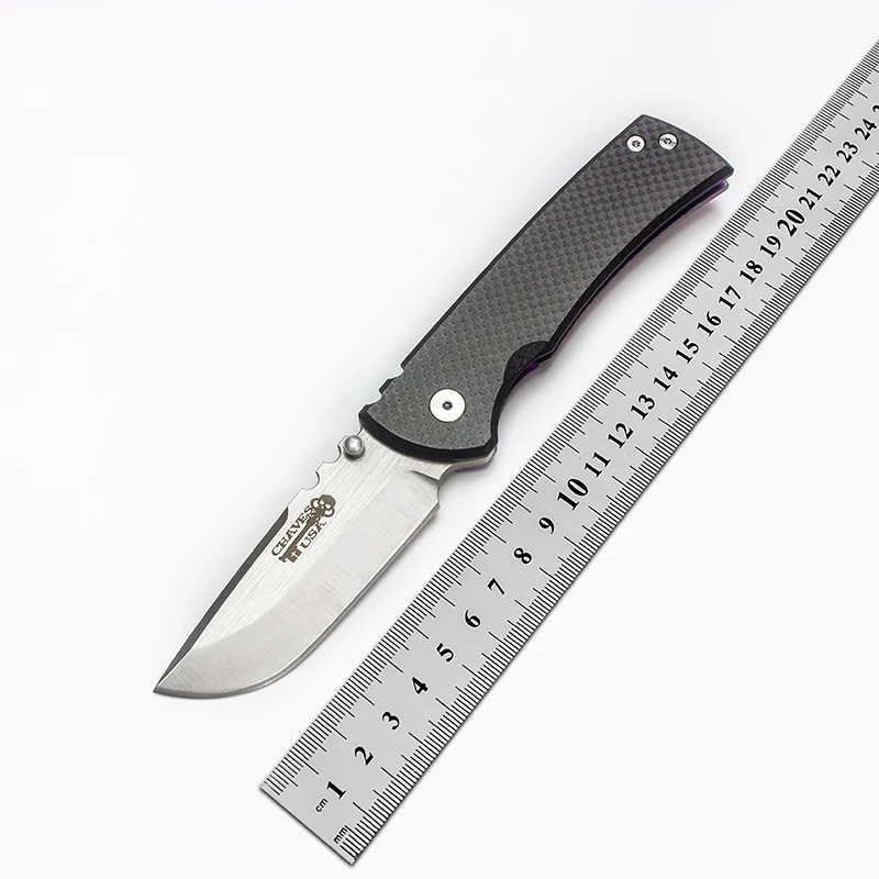 

Chung Kui Made Chaves 228 Custom Folding Knife Carbon Fibre Handle S35VN Blade Tactical Pocket EDC Outdoor Survival Tools