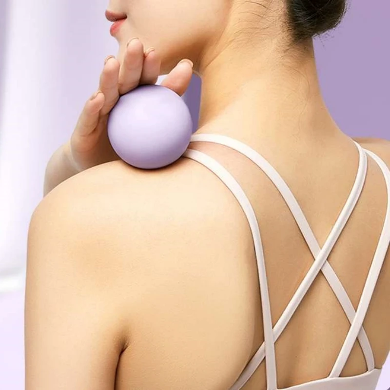 Mini Silicone Fascia Ball Body Muscle Relex Apparatus Back Foot Massage Trainer Ball Sport Fitness Pilates Yoga Ball