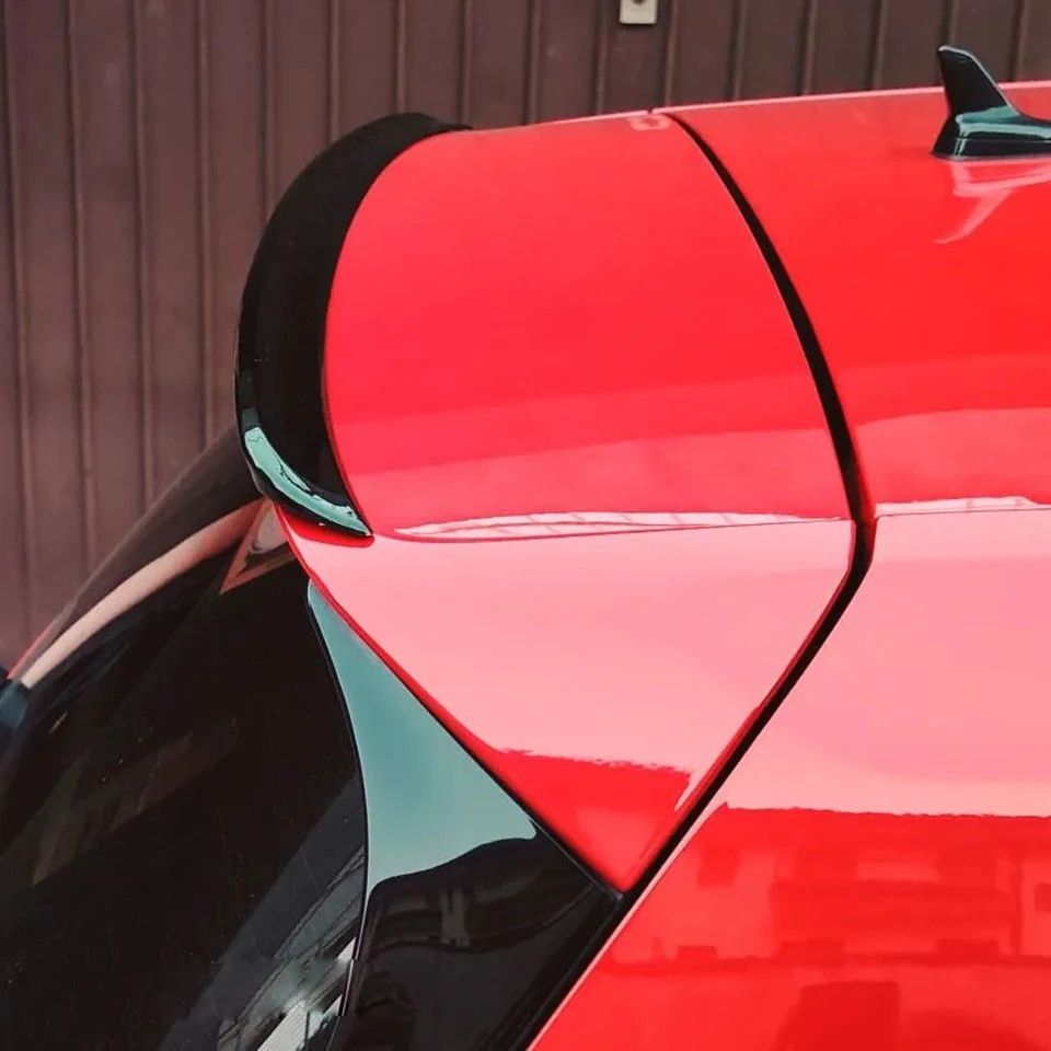 

ABS Hatchback Tail Wing Black TCR Rear Roof Spoiler Wing Lip For Volkswagen VW Golf 7 7.5 MK7 MK7.5 GTI GTD R 2013-2020 Body Kit