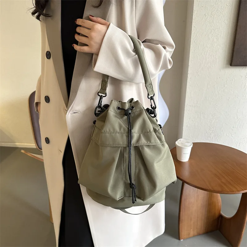Thumbnail 4 - #32 Latest Drawstring Bucket Bags Offers
