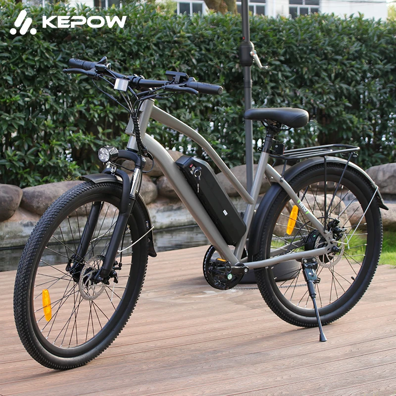 دراجة كهربائية مخصصة بإطار من الألومنيوم 36 فولت 500 وات E Bike Fatbike للكبار دراجة جبلية كهربائية دراجة كهربائية