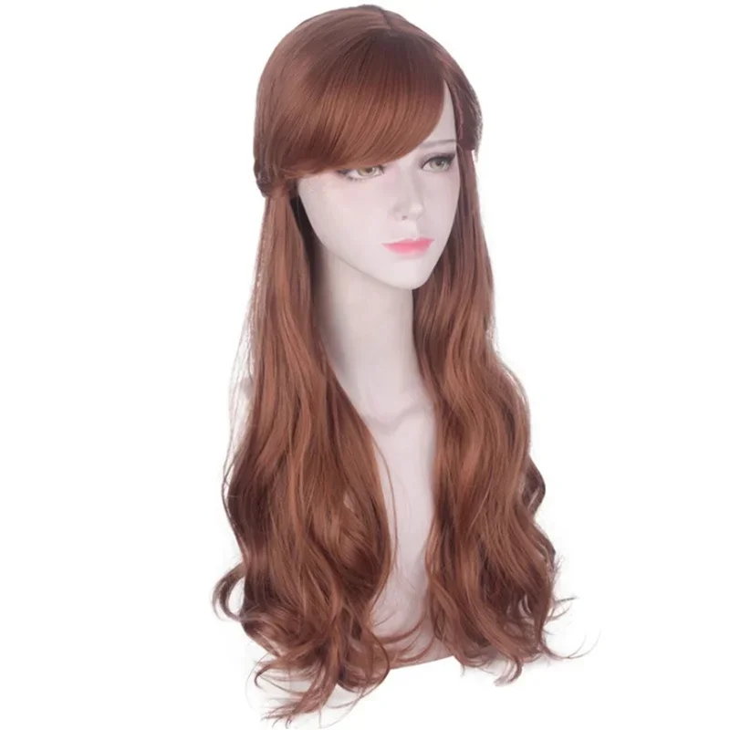 wertyu 123456 qwerrtyu. 123456 الأميرة آنا تأثيري لطيف فتاة الاصطناعية شعر مستعار طويل مجعد 28 بوصة براون التدرج الانفجارات asdfghj 0 #4