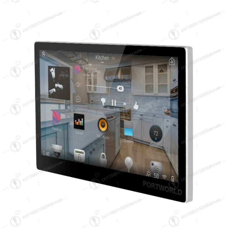 10.1 Inch Wireless Power Smart Home Touch Control Panel Android Display for Automation Hotel RV Garage