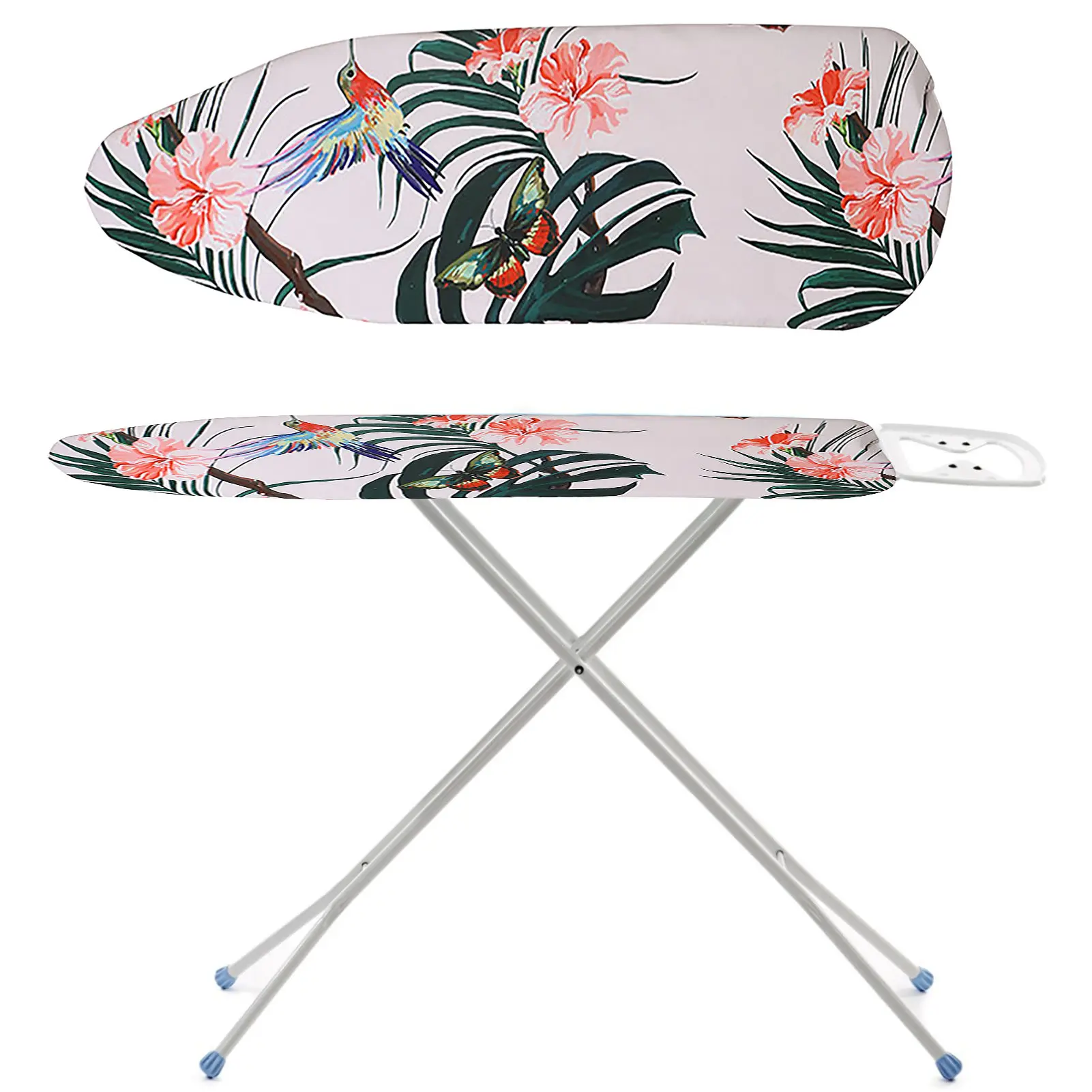 5 Styles Home Ironing Board Cover 140 X 50 Cm Washable Non Slip Heat Insulation Ironing Pad Cover