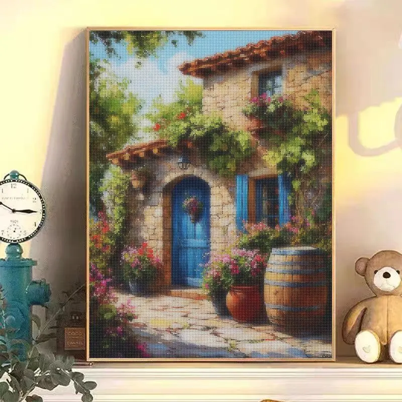 CHENISTORY Full Square Round Diamond Embroidery Cow Animal Cross Stitch Diamond Painting Cattle 5D DIY Mosaic Farm Home Decor - Image 3
