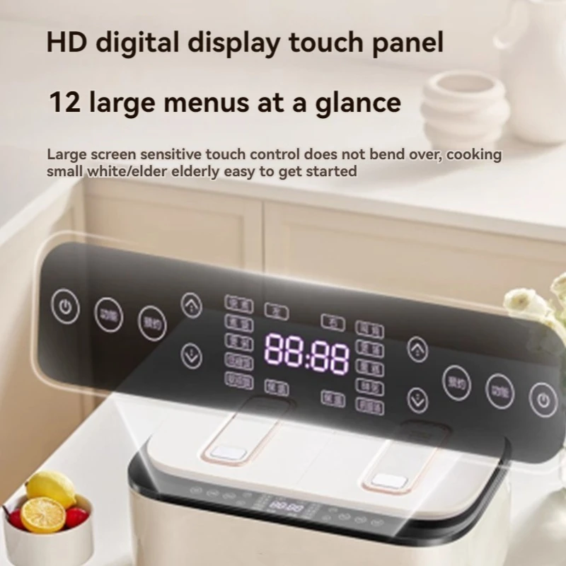 หม้อหุงข้าวหม้อหุงข้าวแบบไม่ติดหม้อหุงข้าวสองชั้นสำหรับใช้ในครัวเรือนแยกน้ำตาลน้ำดีสอง5L ความจุขนาดใหญ่