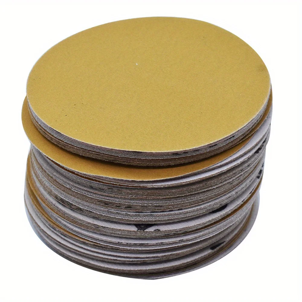 

100Pcs 6 Inch Sanding Disc Roll 240 Grit No Hole Hook and Loop Sanding Discs Fit for Automotive, Marine, Industrial, Woodworking