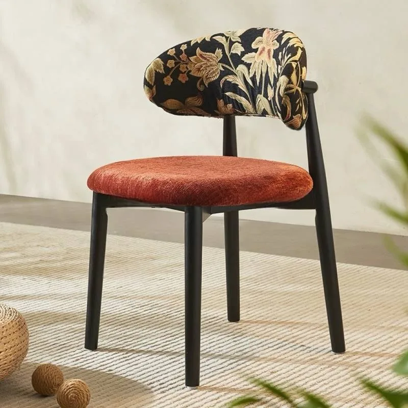 كراسي طعام بمسند ظهر فرنسي بتصميم عصري لغرفة المعيشة وتناول الطعام وكرسي مكتب وغرف نوم وأثاث Sillas Para Comedor