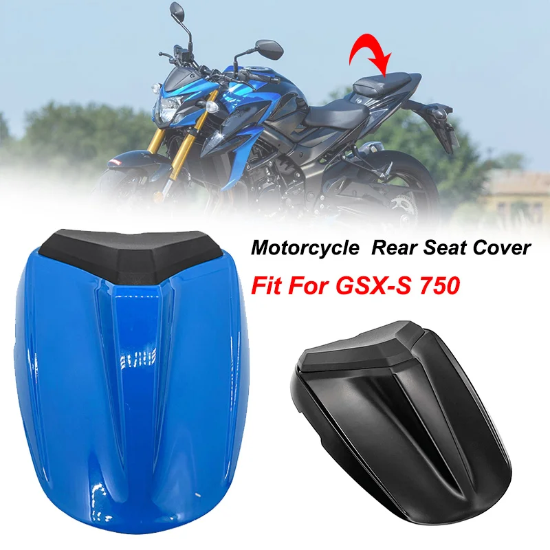 Fit For SUZUKI GSXS GSX-S 750 / Z 750Z GSXS750 GSXS750Z 2017-2022 Motorcycle Passenger Pillion Rear Seat Cover Solo Fairing Cowl