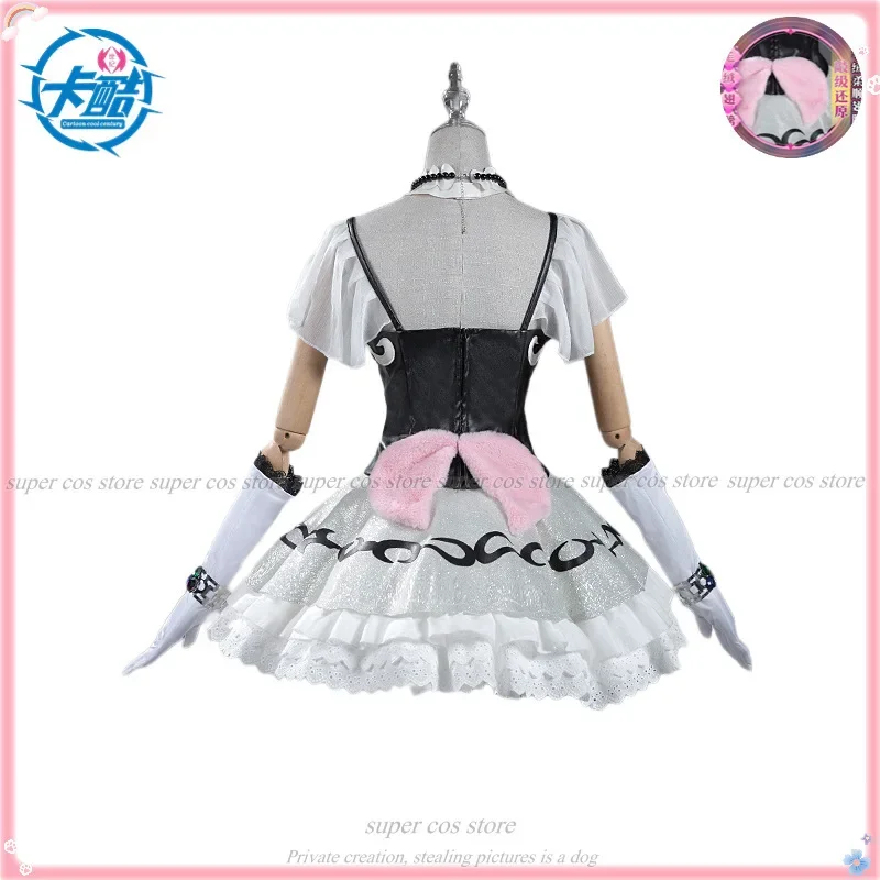 Anime Pripara Hojo Sophy Costume Cosplay Solami Sorriso Gonna bianca Uniforme Abito da principessa Donna Sexy Bellissimo vestito da festa di carnevale