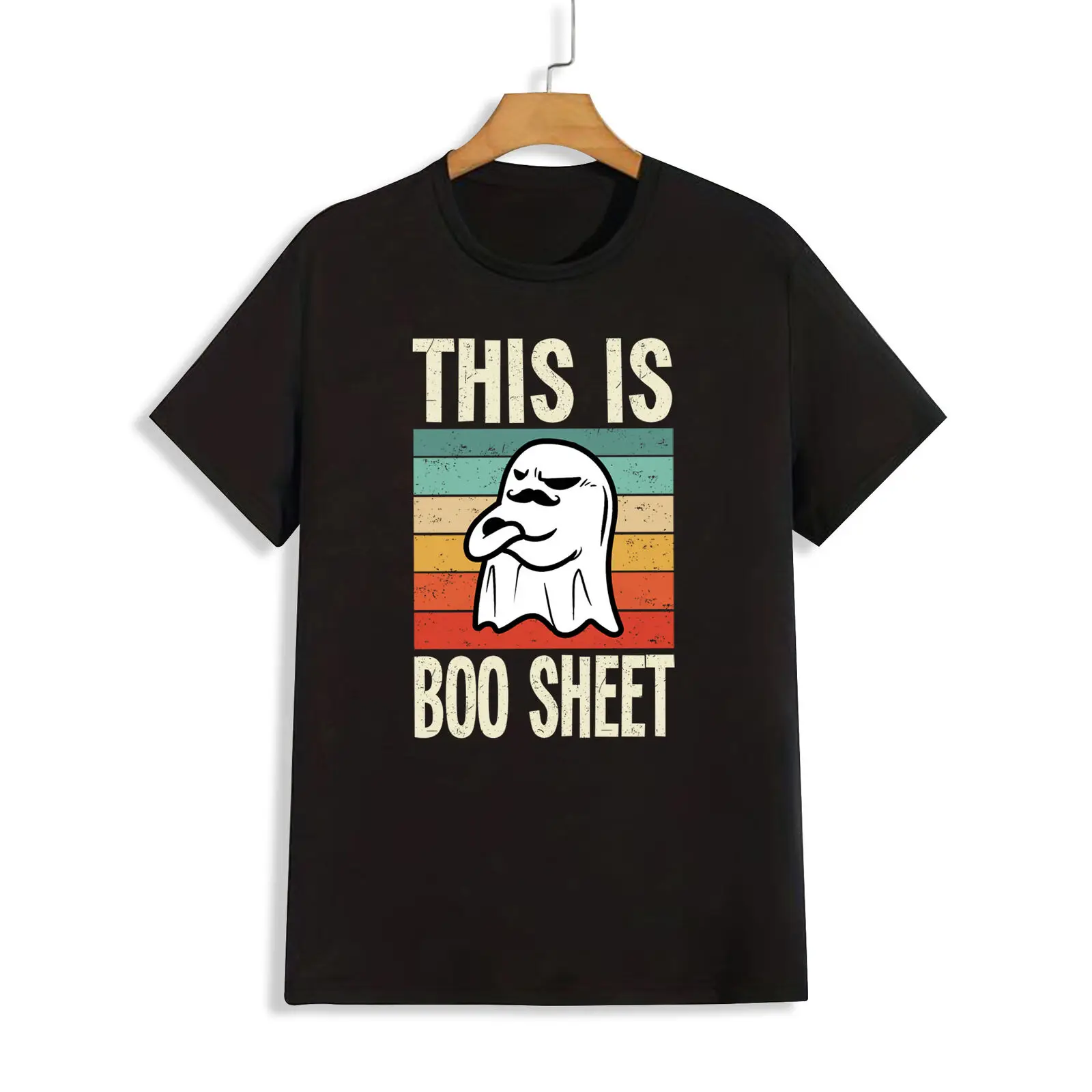 

This Is Boo Sheet Ghost Retro Halloween Funny Halloween T shirt HLW8