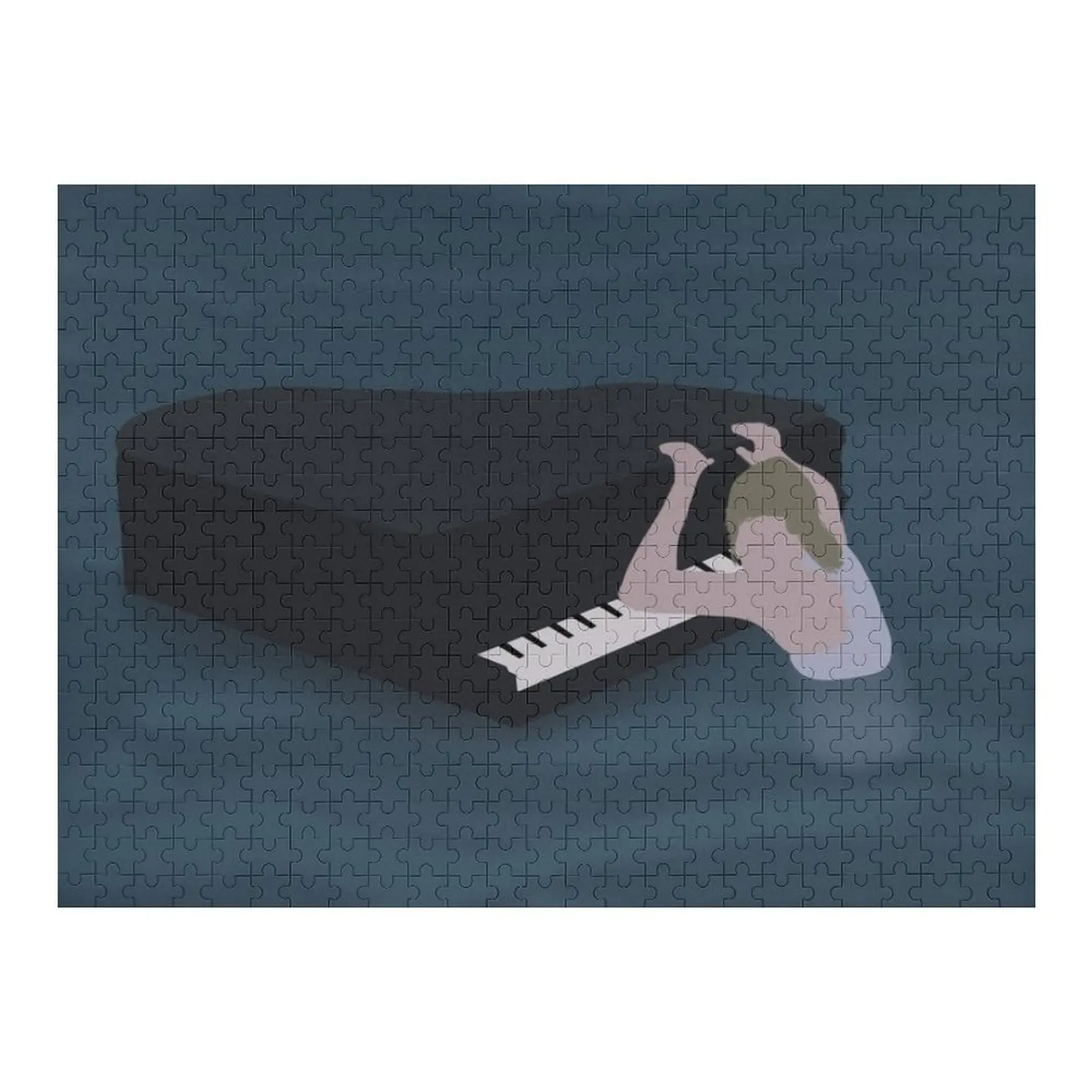 ピアノ溺死 ジグソーパズル ジオラマ アクセサリー 写真入りカスタム ジグソーパズル カスタム写真 カスタムパズル