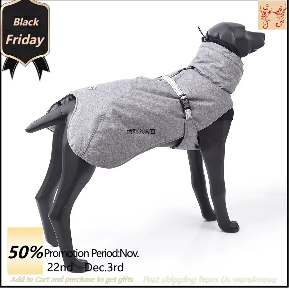 Dog Trench New Styl Winter Jacket with Waterproof Warm Polyester Filling Fabric Dog Trench Multi-color and multi-size Dog Trench