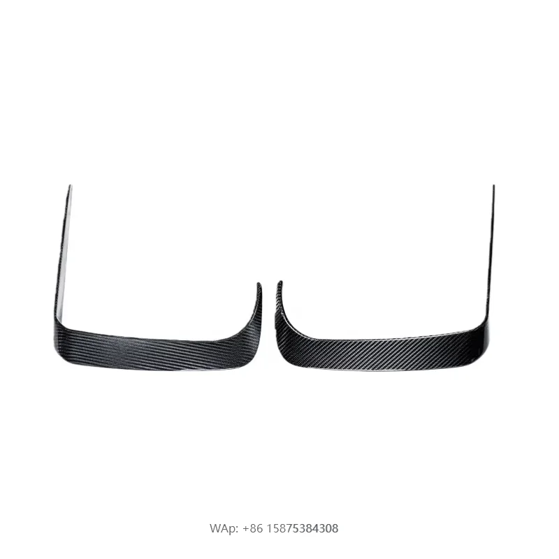 PK Style Dry Carbon Fiber Front Bumper Splitter Front Bumper Canard Wing Front Bumper Upper Trim for Lotus Eletre