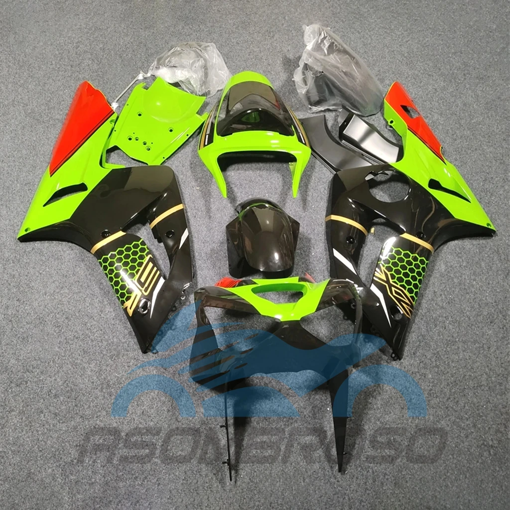 Cool Fairing Kit for KAWASAKI ZX 6R 2003 2004 Injection Hot Style Motorcycle Fairings ZX6R 636 03 04