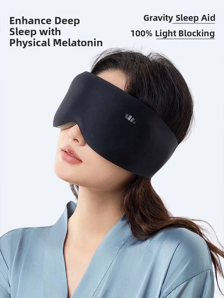 

Маска для сна Gravity Sleep Eye Mask LC613 унисекс: дышащая, светонепроницаемая, для массажа глаз, для дневного сна, для домашнего ежедневного использования, защитное средство