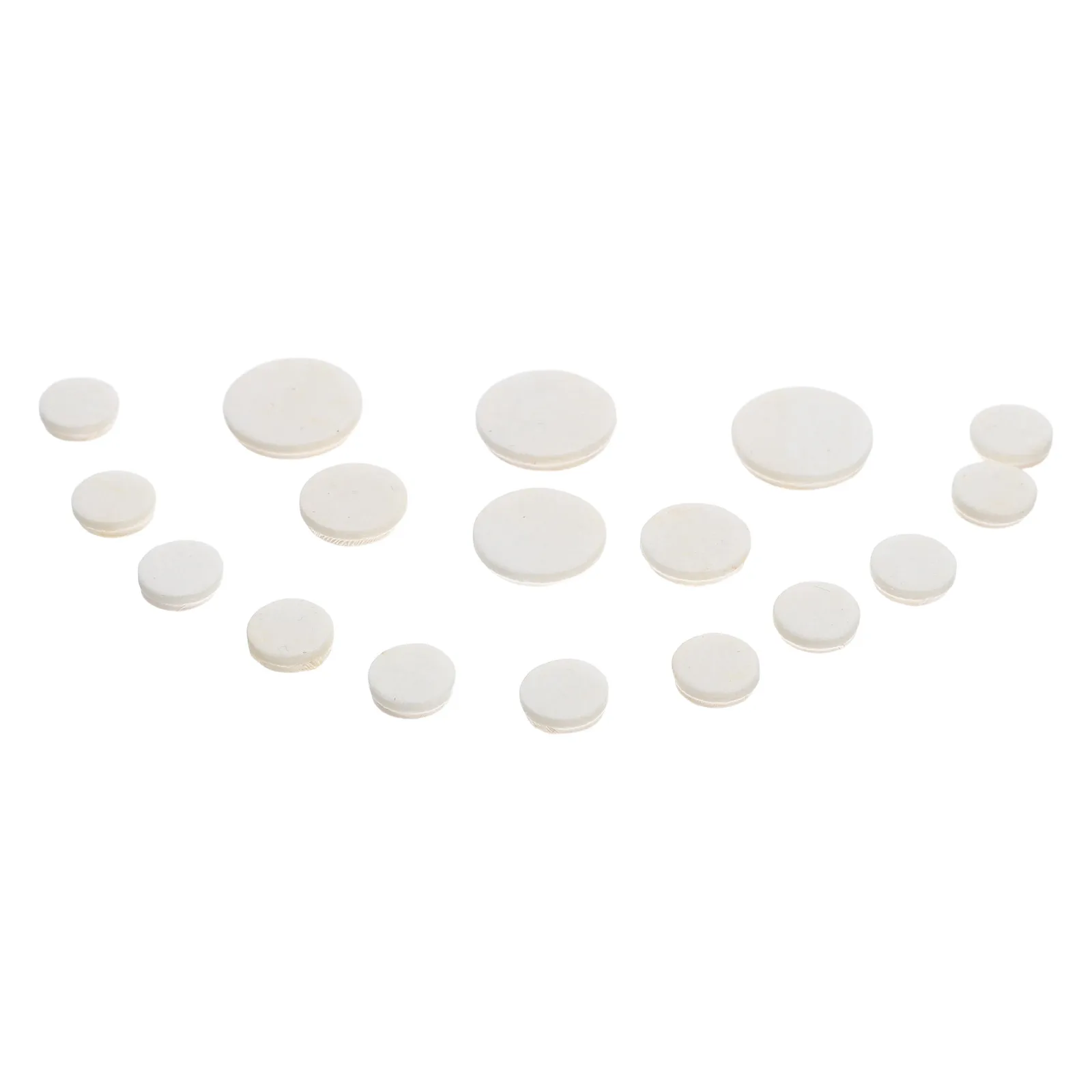 

17Pcs Clarinet Pads Replacement Felt Kit Precision Fit Tight Seal Woodwind Instrument Clarinet Pads