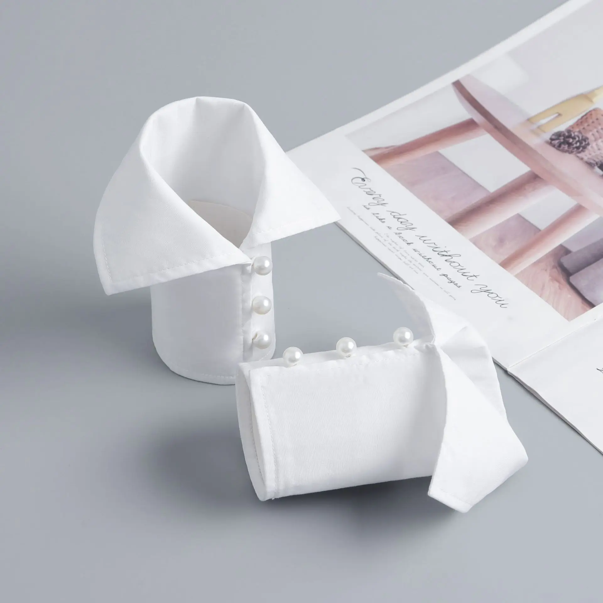 

Женские хлопковые профессиональные костюмы, искусственные манжеты, черно-белые наручные рукава, декоративный костюм на Хэллоуин, аксессуары для косплея