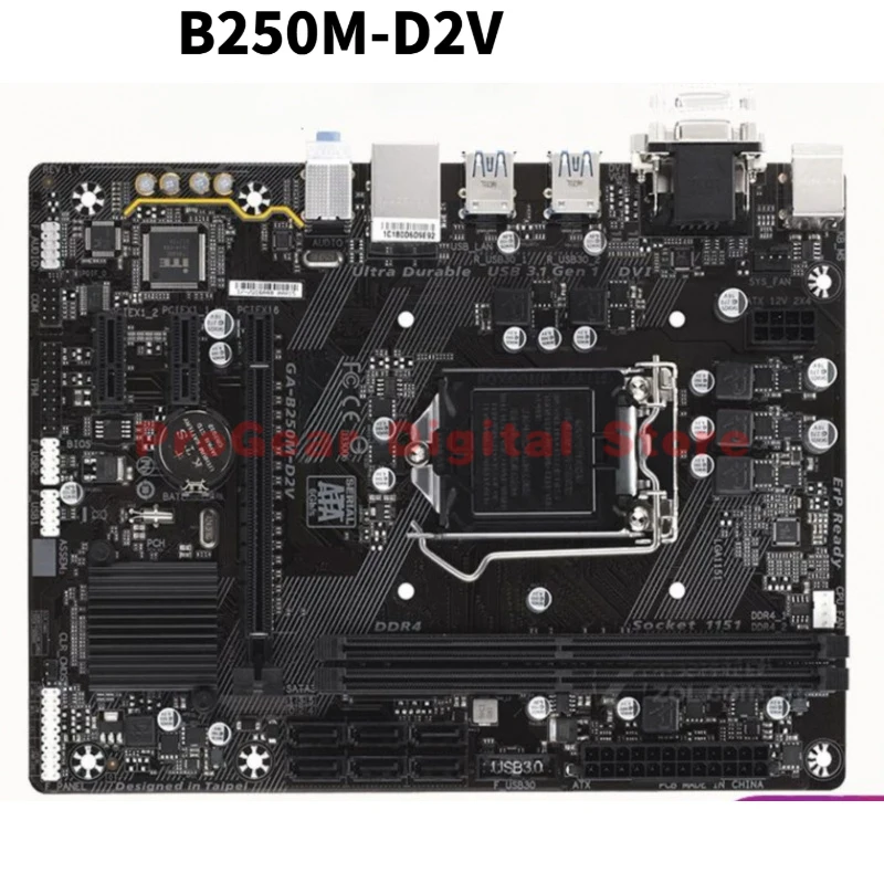 

Used for GIGABYTE B250M-DS3H LGA1151 mATX DDR4 Motherboard for Intel 6th/7th Gen Core i7/i5/i3/Pentium/Celeron CPUs