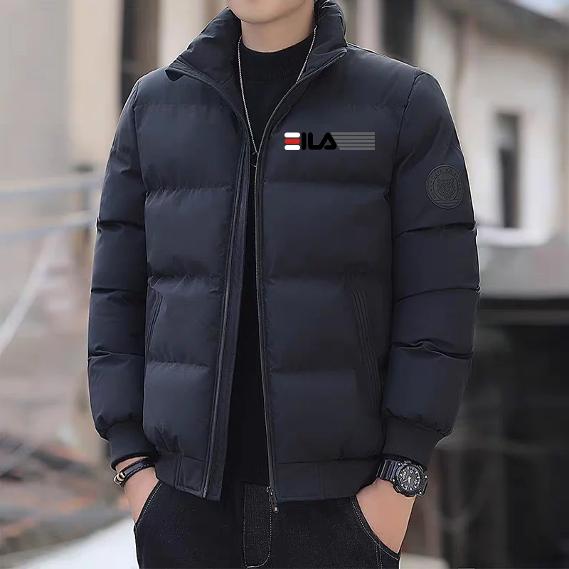 

New men's short winter coat, fashionable winter men's thick short overcoat, thickened men's jacket