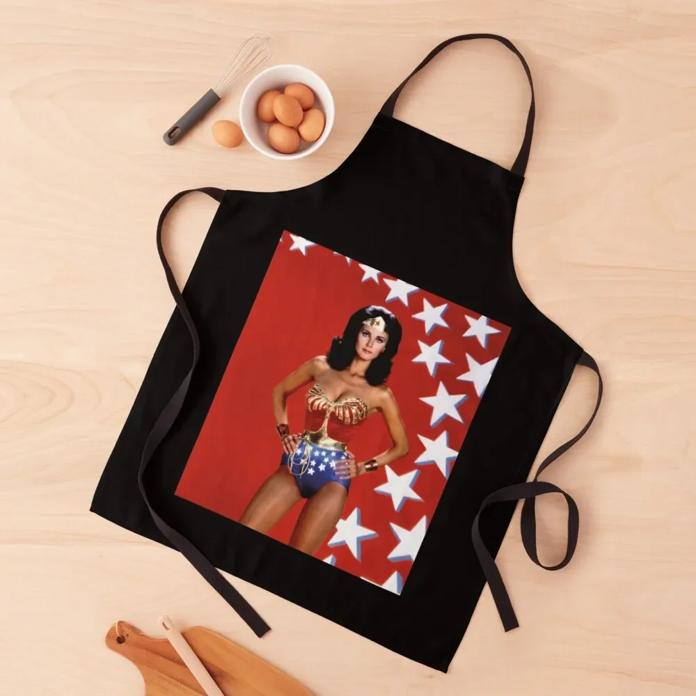 

Lynda Carter Apron Korean barber uniform Men's Kitchen Waterproof Apron